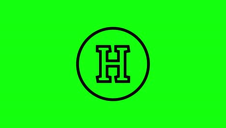 letter-H-inside-circle-hotel-icon-green-screen